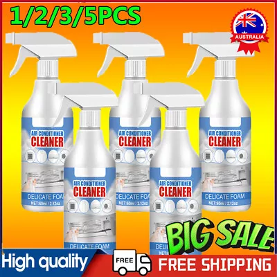1-5X Air Conditioner Foaming Cleaner Air Con Coil Foam Cleaning Sprays Household • $10.22