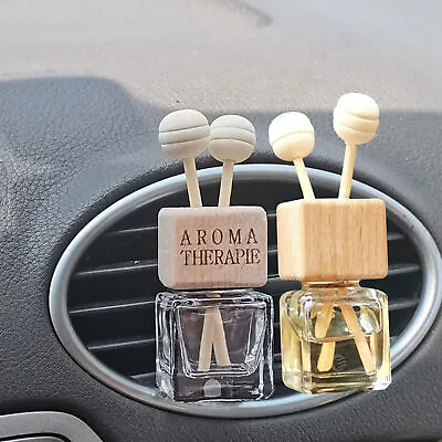 3 X Car Air Outlet Freshener Diffuser Bottle Clip Perfume Empty Bottle Pendant • $14.43