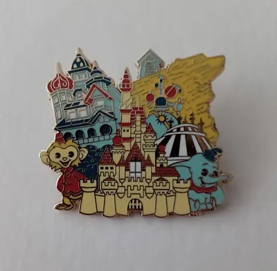Hong Kong Disneyland Castle Mystic Manor Albert Monkey Dumbo Disney Pin New • $29.95