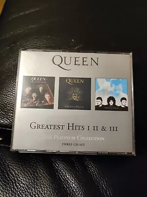 Queen - The Platinum Collection: Greatest Hits I II & III CD Album 3 Discsvgc • £3.49