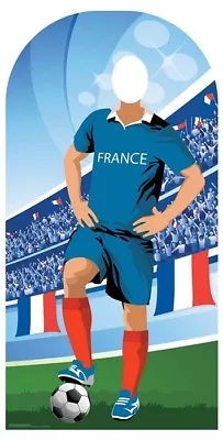World Cup 2018 France Football Adult Stand-in Lifesize Cardboard Cutout • £40.99