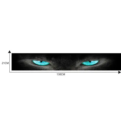 Waterproof Sunshade Sticker Vinyl Decals 3D Blue Eye Graphic For Car Rear Window • $11.60