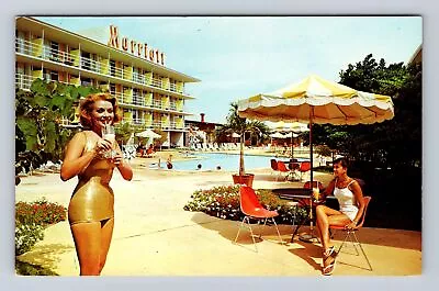 Washington DC-Marriott Key Bridge Motor Hotel Advertisement Vintage Postcard • $7.99