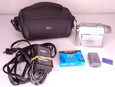 Sony DCR-HC30 Mini DV Handycam Digital Camcorder W/NightShot Video Camera Bundle • $119.99