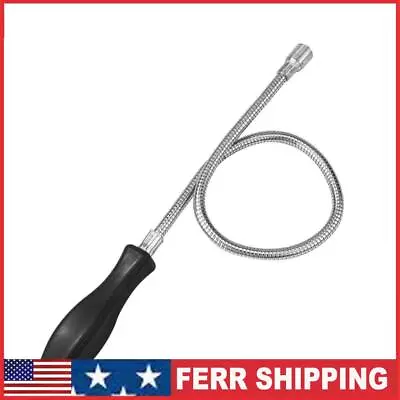 Magnetic Pickup Tool Flexible Magnet Pick-Up Sweeper Retriever Stick (Black) • $6.89