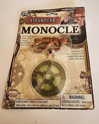 Steampunk Monocle With Chain Victorian Fiction-Costume Jewelry • $5