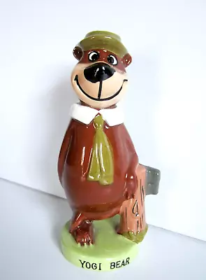 Vintage 1960s Yogi Bear Ceramic  Don't Feed The Bears  Figurine-Hanna-Barbera TV • $19.99