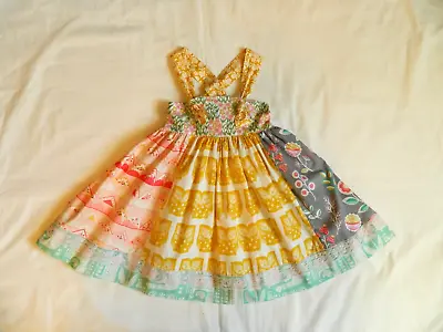 Matilda Jane Platinum Knot Dress Size 4   14/16 • $45