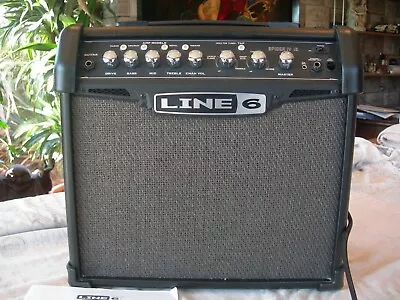 Excellent Line 6 Spider IV 15w 1x8 Guitar Combo Modelling Amplifier • £50