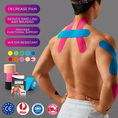 5cm X 5m Kinesiology Tape KT Muscle Strain Injury Support Physio Sports • $1