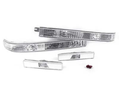 Clear Front Bumper Signal Light+Rear Side Marker For 1987-1988 Toyota Supra Mk.3 • $79.16