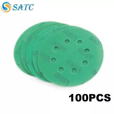 5inch100PCS Wet Dry Sanding Disc Hook Loop Sandpaper 600 Grit Orbital Sander Pad • $27.29