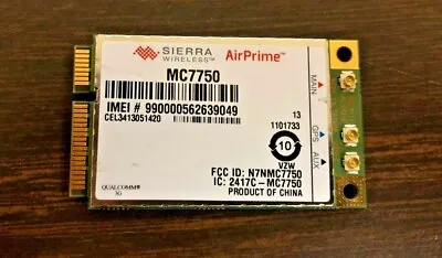 Sierra Wireless AirPrime MC7750 Mini PCIe Wireless WWAN 4G Card  • $15.99