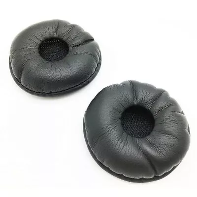 Leatherette Ear Cushion Covers For Plantronics W740 W745 W440 W445 CS540 CS545 • $18.83