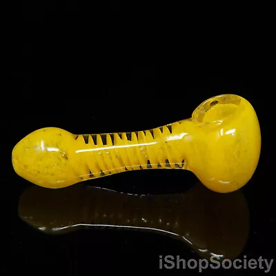 4.5  Frit Vortex Helix Tobacco Smoking Pipe Thick Collectible Pipes - P409B • $11.99