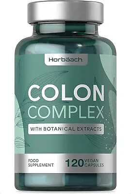 £15.98 • Buy Stomach Bloating IBS Relief Flatulence Wind Gas - Colon Cleanse Complex Capsules