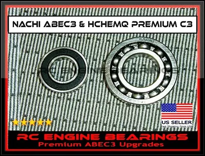 OS Engine 91  FX OS 91 Engine SX HELI  BEARINGS OS SZ-H 91 OS 70 SZH NACHI ABEC3 • $11.43