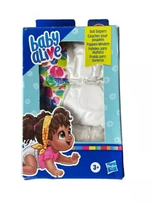 Baby Alive Doll Diaper Refill Includes 3 Diapers New Open Box • $18.79
