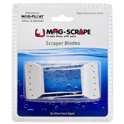 Mag-Float Replacement Glass Scraper Blades 2 Pack For 30 Small & 125 Medium • $15.99