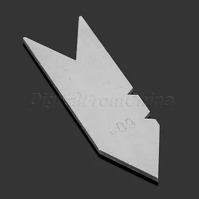 Metric 60 Degree Gauge Centering Stainless Steel Gage Measuring Tool Silver D1fc • $2.65