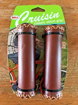 Vintage Bell Cruisin Classic Stitch Grip 1004066 NEW Bicycle Handlebar Grip • $12.99