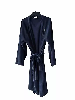 Men’s Lacoste Navy Blue Classic Pique Robe One Size • $29.99