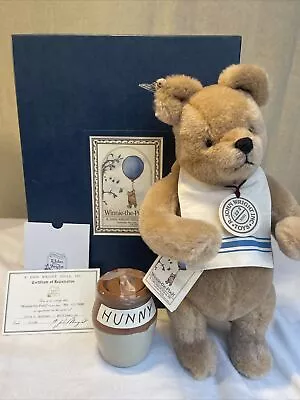 R. John Wright Winnie The Pooh Honey Bear MIB Circa 1988 Tag Signed By RJW • $2449.99