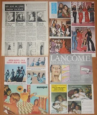 Sand Hot Lot Of Press 1970s Pop Spanish Pepa Kings Charo Ana Photo • $14.49