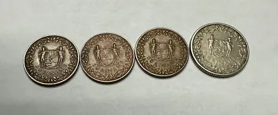 SURINAME Coins One 1962 25 Cent And Three 1 Cent 1966 And 1962 • $6