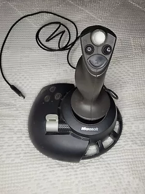 Microsoft SideWinder Precision 2 Joystick USB Controller For Parts? • $12.99