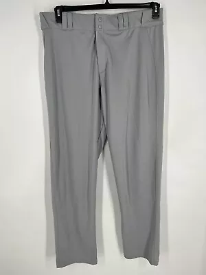 Majestic Mens Gray Baseball Softball Pants Size XL • $15.99