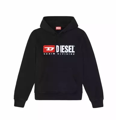 Diesel S-Ginn-Hood-Div Felpa Mens Designer Hoodie Top Sweatshirt Clothing • £95