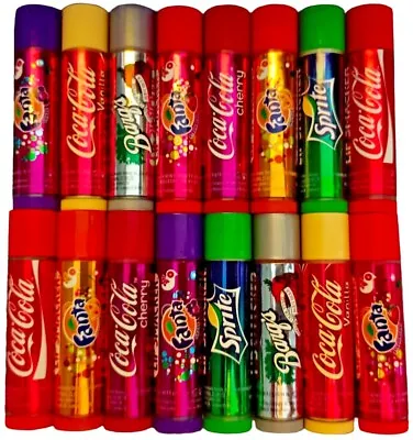 Lip Smacker Lip Balm- Coca Cola Vanilla Cherry Fanta Sprite Root Beer • $7.99