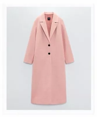 Pink Zara Coat - Size M - Excellent Pre-owned Condition • $53.99