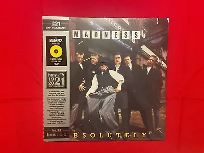 Madness Absolutely HMV Centenary  Edition Yellow Vinyl LP Record - New • £29.99