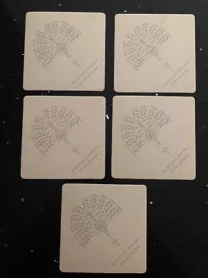 Raffles Hotel Of Singapore Drinks Beer Mat Coasters X 5 • £5