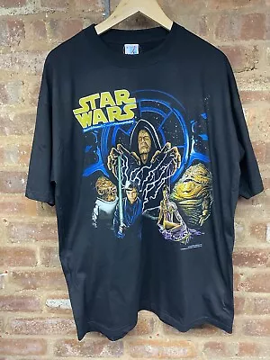 Vintage Star Wars T Shirt Extra Large Return Of The Jedi 1994 JTS Deadstock • $248.66