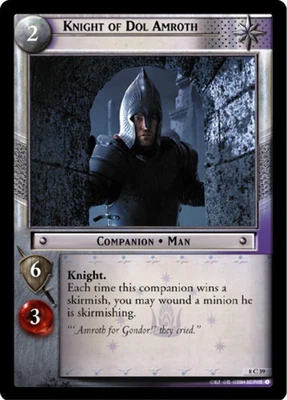 £8.45 • Buy Knight Of Dol Amroth - FOIL - Siege Of Gondor - LOTR TCG
