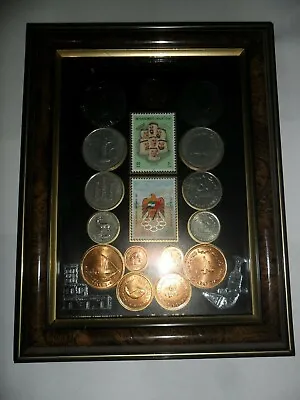 £9.99 • Buy Framed Coin & Stamp  Display Picture United Arab Emirates