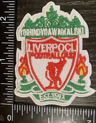 Liverpool Futbol Club Soccer Embroidery Iron On Patch EPL • $4.49