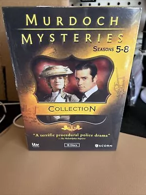 Murdoch Mysteries: Seasons 5-8 Collection (DVD) • $44.50