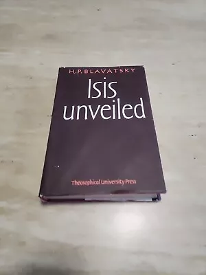 ISIS UNVEILED Volume II H.P. Blavatsky 1960 Theosophical University Press 1st Ed • $17.99