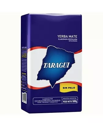 Taragüi Yerba Mate 1 Kg Without Stem (Sin Palo) 2.1 Lb (Blue Label) • $17.90