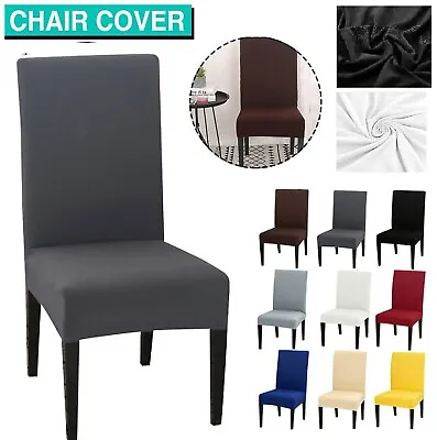 Dining Chair Cover Seat Covers Chair Slip Covers Chair Covers Banquet Wedding • $12.99