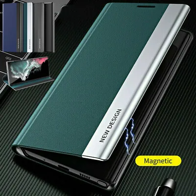 $10.36 • Buy For Samsung Galaxy S22 Ultra S22+ Plus Magnetic Case Leather Flip Stand Cover