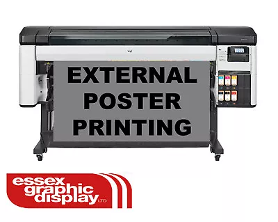 UV Lightfast Outdoor External Colour Poster Printing For A-board Snapframe Etc • £5.99