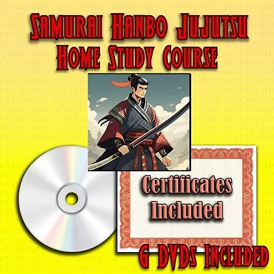 Home Study Course - Samurai Hanbo Jutsu Mastery (DVDs + Certificates) • $299.95