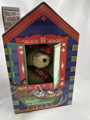 Muffy Vanderbear Muffy The Red-Nosed ReinBear Plush 1996 Limited Edition • $17.95