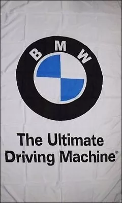 BMW 5x3 Ft Vertical Banner Flag Car Racing Show Garage Wall Workshop • $16.20