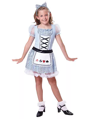 £8.97 • Buy Official Forum Small Childs Girls Card Girl Costume Alice In Wonderland